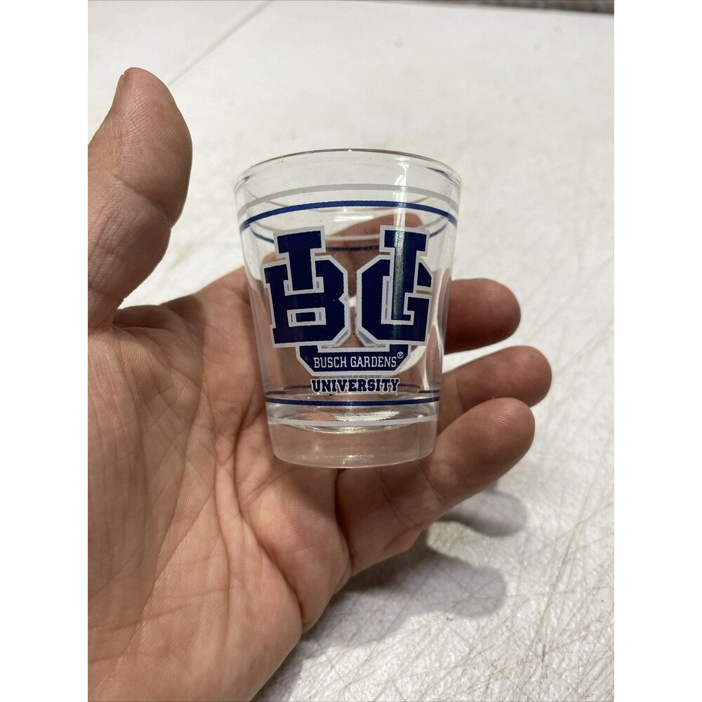 Busch Gardens University Shot Glass BGU